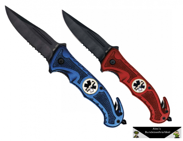Automesser Taschenmesser Rescue Rettungsmesser Army Notfall Einhandmesser Clip